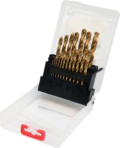 ZESTAW WIERTEL DO MET.HSS-TIN 19SZT 1-10