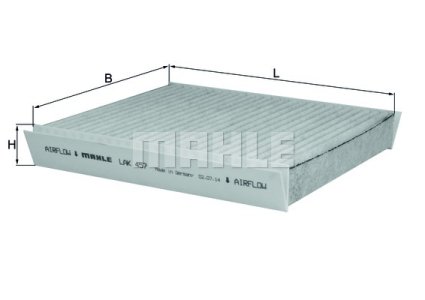 Filtr kabiny CITROEN FIAT OPEL PEUGEOT MAHLE LAK457 