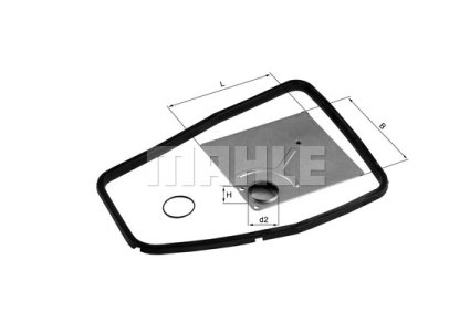 Filtr hydrauliczny automatycznej skrzyni biegów BMW MAHLE HX88D 