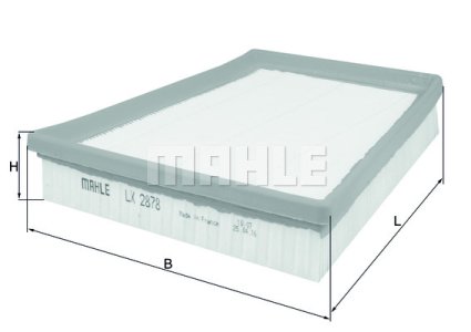 Filtr powietrza BENTLEY MAHLE LX2878 