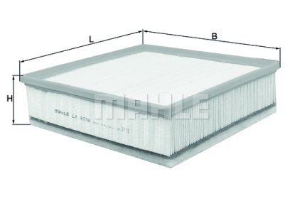 Filtr powietrza ISUZU MAHLE LX4038 