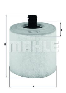 Filtr powietrza  MAHLE LX301516 OPEL