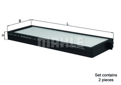 FILTR KABINY  MAHLE LA912S HYUNDAI