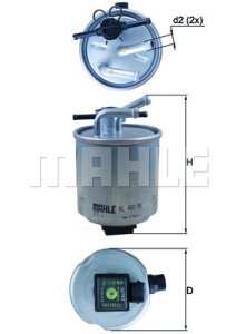 Filtr paliwa NISSAN MAHLE KL44036 