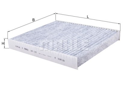 Filtr kabinowy węglowy OPEL MAHLE LAK1123 