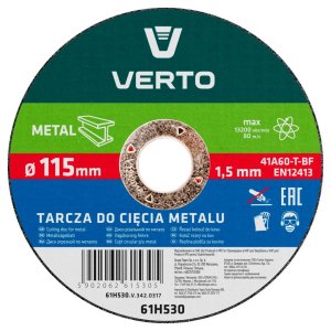 TARCZA TNACA DO METALU 115 X 1.5 X 22.2