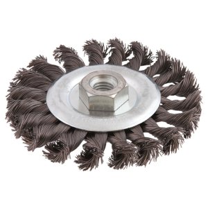 SZCZOTKA DRUCIANA TARCZOWA 115 MM X M14