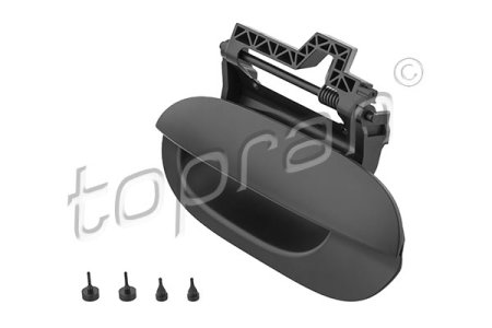 KLAMKA ZEWN.DRZWI TYL LEWA