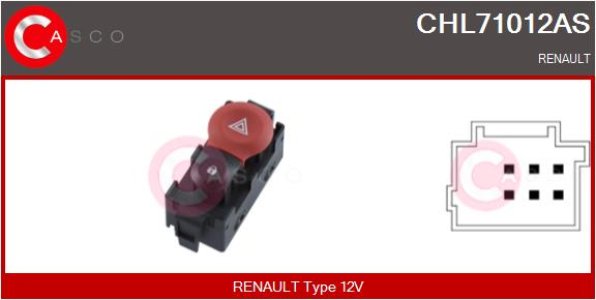 PRZELACZNIK AWARYJNYCH 6PIN