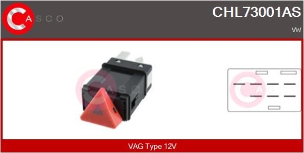 PRZELACZNIK AWARYJNYCH 5PIN