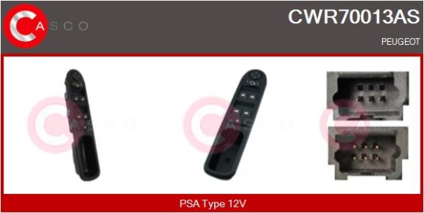 PRZELACZNIK PODNOSNIKA SZYBY PL 9PIN