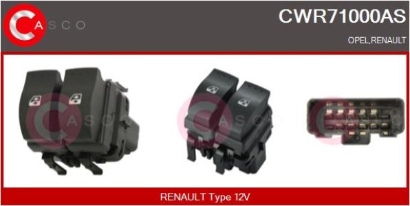 PRZELACZNIK PODNOSNIKA SZYBY PL 10PIN