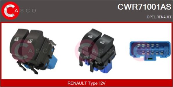 PRZELACZNIK PODNOSNIKA SZYBY PL 10PIN