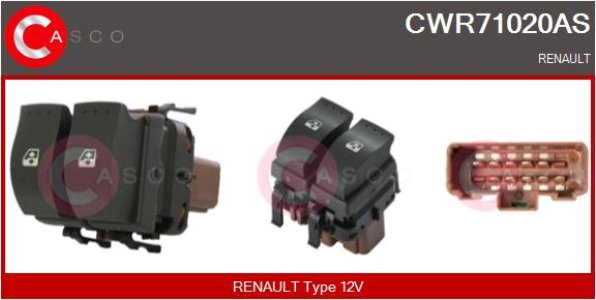 PRZELACZNIK PODNOSNIKA SZYBY PL 10PIN