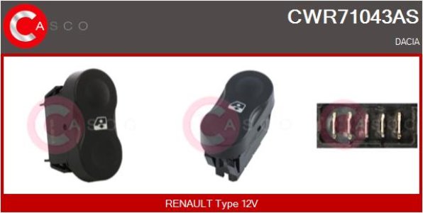 PRZELACZNIK PODNOSNIKA SZYBY PL 5PIN