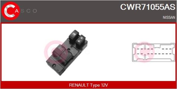 PRZELACZNIK PODNOSNIKA SZYBY PL 16PIN