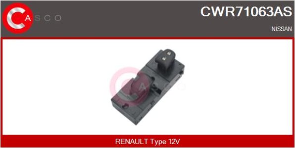 PRZELACZNIK PODNOSNIKA SZYBY L/P 12PIN