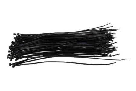 OPASKA PLASTIKOWA 4X300 (1 OPAK. = 100 SZT) CZARNA