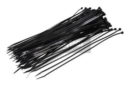 OPASKA PLASTIKOWA 5X350 (1 OPAK. = 100 SZT) CZARNA