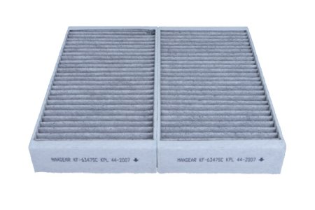 FILTR KABINY DB W164 M-KLASA !!!KPL 2 SZT!!! SILVER CARBON Z JONANI SREBRA I WĘGLEM AKTYWNYM