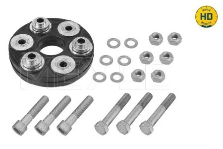 PRZEGUB ELAST. WAŁU DB W124/W201 83-00 KPL. ZE ŚRUBAMI