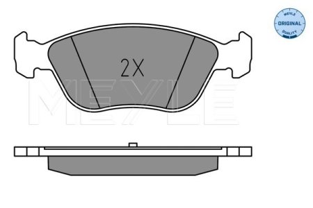 KLOCKI HAM. VOLVO P. C70/S70/V70 2,0-2,4 95-05