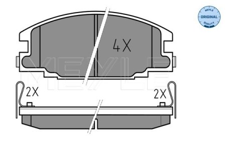 KLOCKI HAM. OPEL P. FRONTERA/CAMPO 91-98 Z CZUJNIKIEM