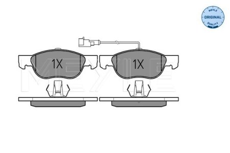 KLOCKI HAM. FIAT P. BRAVO/BRAVA/MAREA 95-02 Z CZUJNIKIEM