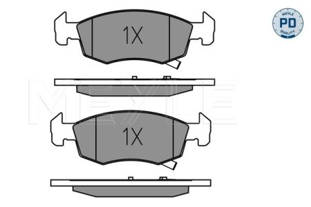 KLOCKI HAM. OPEL P. CORSA 1,0-1,4 14-