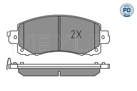 KLOCKI HAM. SUBARU P. IMPREZA/XV 1,6-2,0 16-