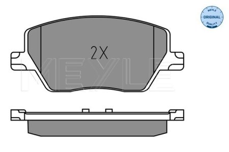 KLOCKI HAM. FIAT P. TIPO 1,3-1,6 D 15-