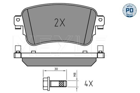 KLOCKI HAM. CITROEN T. JUMPY 1,6-2,0 BLUEHDI 16-