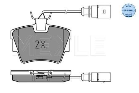 KLOCKI HAM. VW T. T4 90-97 Z CZUJNIKIEM
