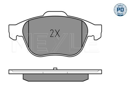 KLOCKI HAM. RENAULT P. LAGUNA 1,6-2,0 16V/1,9-2,2 DCI 01-