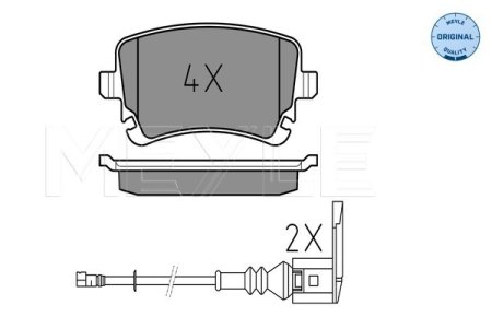 KLOCKI HAM. VW T. MULTIVAN/T5 03- Z CZUJNIKIEM