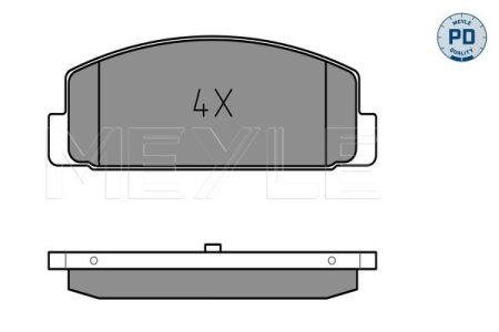 KLOCKI HAM. MAZDA T. 626 2,5 91-/ MAZDA 6 02-