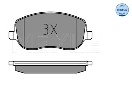 KLOCKI HAM. FIAT P. CROMA 1,9/2,4 JTD 05- Z CZUJNIKIEM