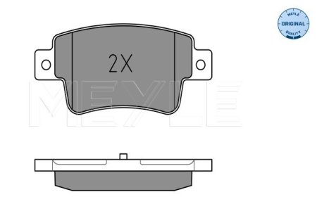 KLOCKI HAM. FIAT T. GRANDE PUNTO/EVO 05- Z CZUJNIKIEM