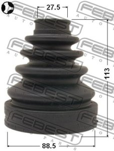OSŁONA PRZEGUBU TOYOTA WEW. LAND CRUISER 3,0D-4D 02- 88,1X115X27,3