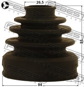 OSŁONA PRZEGUBU NISSAN WEW. X-TRAIL 83X88X27 (T31)