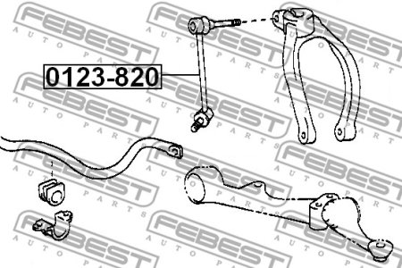 ŁĄCZNIK STAB. LEXUS P. IS200/300 99-05 LE/PR