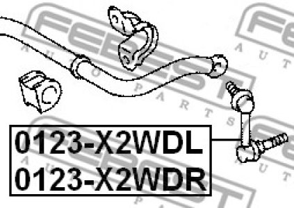 ŁĄCZNIK STAB. LEXUS P. IS200D/IS220D/IS250/GS300/GS450H 05- PR