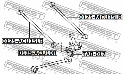 WAHACZ LEXUS T. RX300 MCU1 1998.01-2003.02 [US] LE/PR
