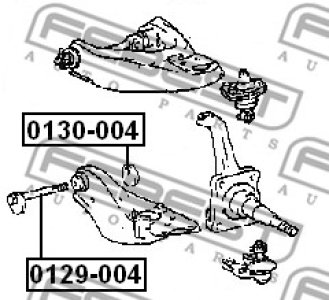 ŚRUBA WAHACZA TOYOTA LITEACE 86-