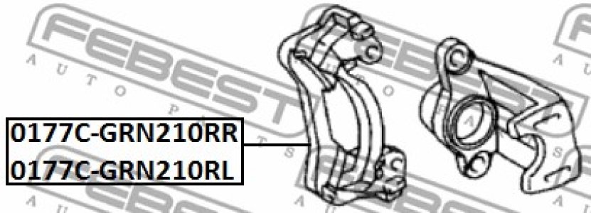 MOCOWANIE ZACISKU HAM. TOYOTA T. LAND CRUISER 92- LE