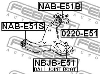SWORZEŃ WAHACZA HYUNDAI P. SANTA FE 02- NISSAN ELGRAND E51 2002.05-2010.08 [JP] LE/PR