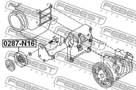 ROLKA PASKA WIELOROWK. NISSAN MICRA II (K11)