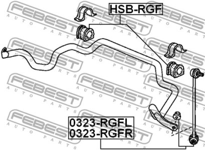 ŁĄCZNIK STAB NISSAN P.. MURANO 03- PR