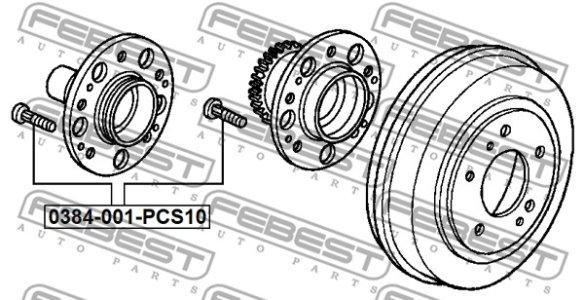 SZPILKA KOŁA HONDA ACCORD/CIVIC/CR-V 95-