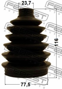 OSŁONA PRZEGUBU MITSUBISHI OUTLANDER I/LANCER 77X112X23,6